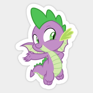 Spike smug Sticker